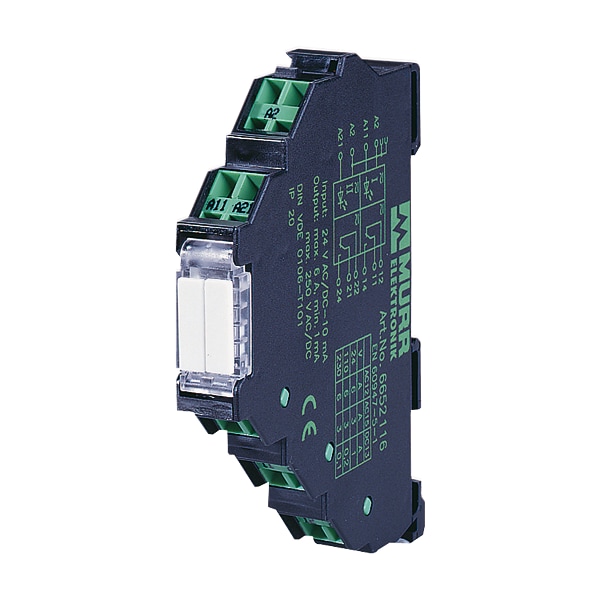 Murrelektronik MAK VOLTAGE COMPARATOR MODULE, IN: 2 30VDC / OUT: 24V / 0, 7A, 12, 4 mm spring clamp 6644110 - main